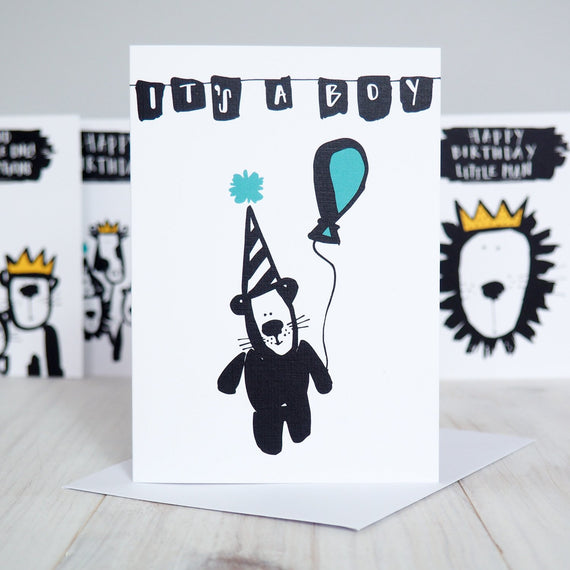 It's A Boy New Baby Card (Trade)