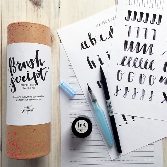 Brush Lettering Starter Kit