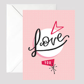 I Love You Card - © Betty Etiquette 2017