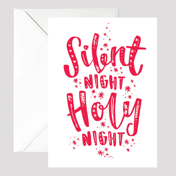 Silent Night Christmas Card - © Betty Etiquette 2017