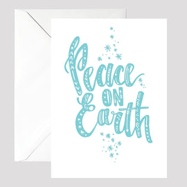 Peace on Earth Christmas Card - © Betty Etiquette 2017