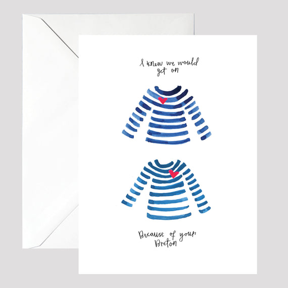 Get On Breton Card - © Betty Etiquette 2017