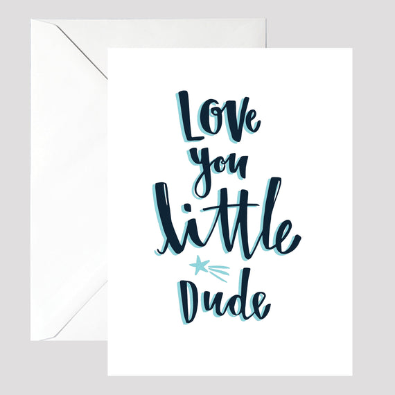 Little Dude Card - © Betty Etiquette 2017