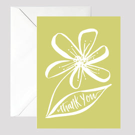 Line Thank You Card - © Betty Etiquette 2017