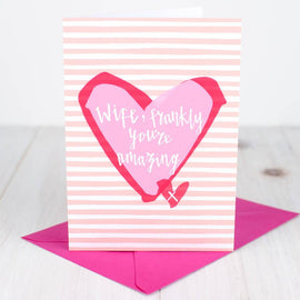 (Trade) Amazing Wife Valentine's Card