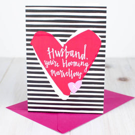Marvellous Husband Valentine's Card (Trade)